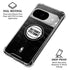 NBA Detroit Pistons Black Animal Print Google Pixel 10 Clear Case